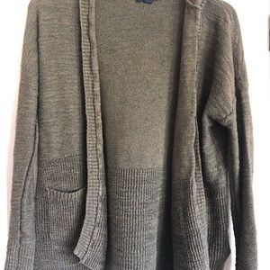 Green cardigan American eagle